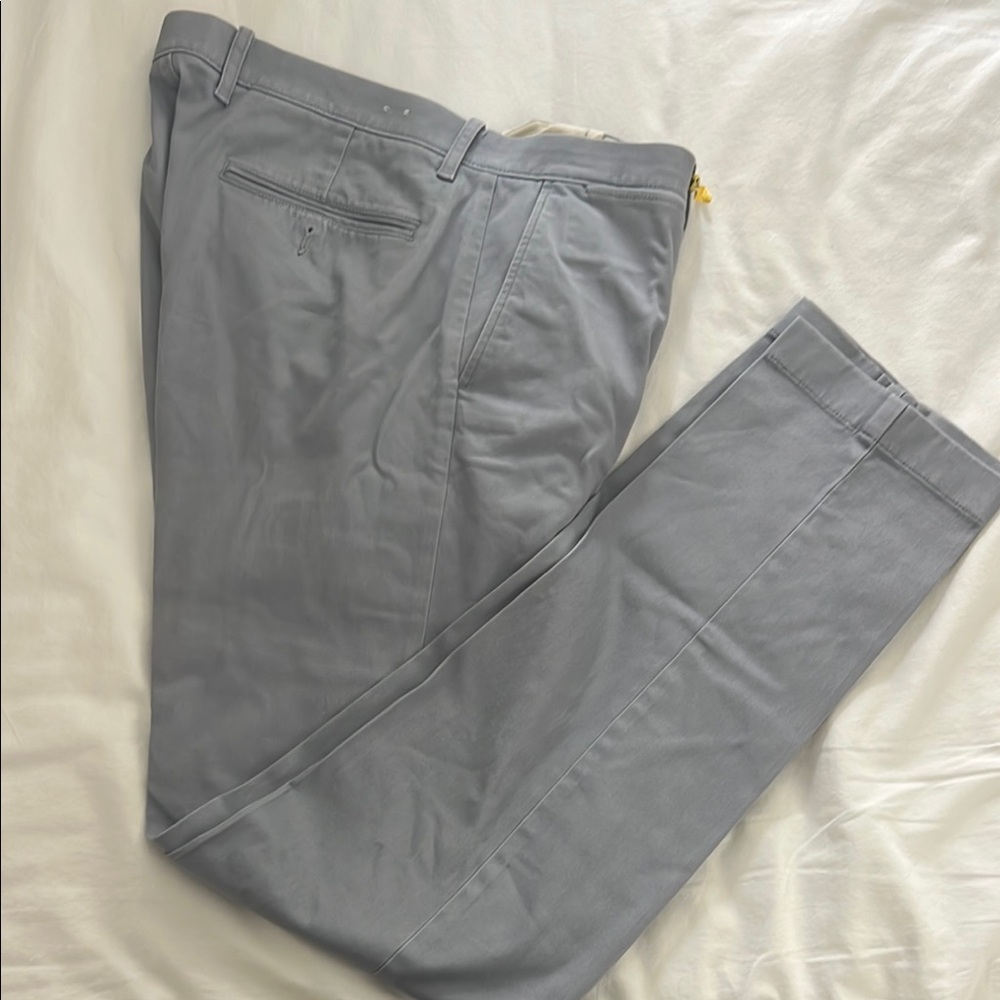 J. Crew Gray Chinos Classic Flat Front